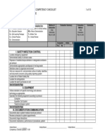 APRN Cardiology Annual Competency Checklist Final 11.08