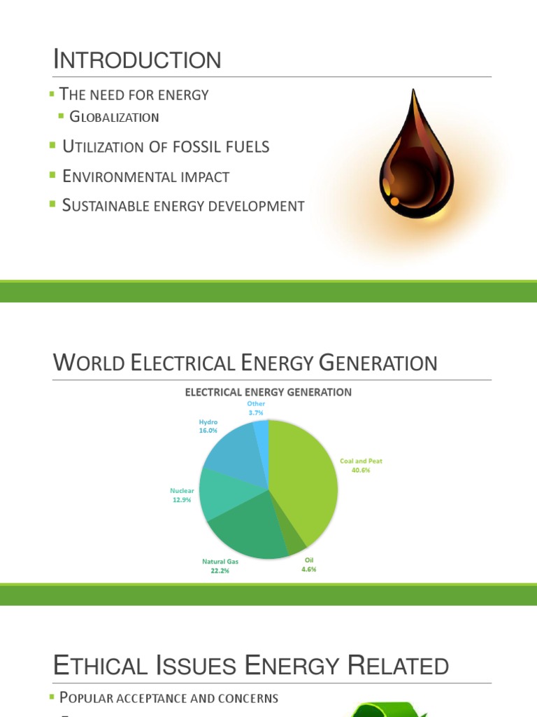 Fossil Fuels and Sustainable Energy | PDF | Technology & Engineering