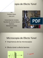 Microscopia de Efecto Túnel