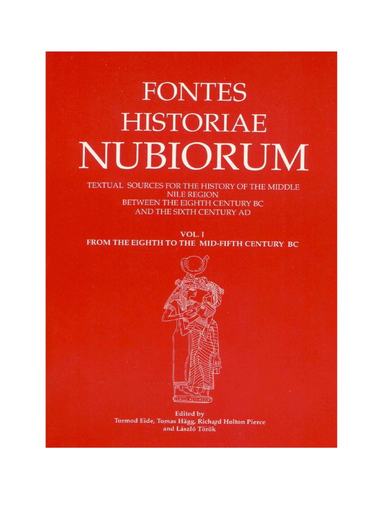 hiro Fontes Historiae Nubiorum Volume I | PDF | Translations