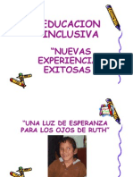 Proyecto Experiencias Exitosas en Educacion Inclusiva Ugel 05