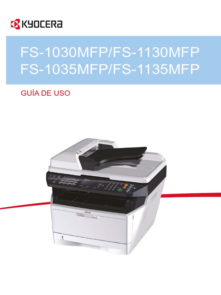 Manual de La Kyocera Fax USB