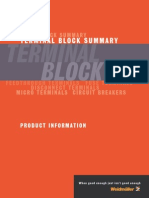 TERMINAL BLOCK GUIDE