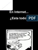 ¿En internet está todo?