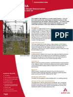 Areva S2da Center Break Disconnector Broshure Iec