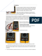 Investigaciòn - Fisica 2 Lab-Uso Del MULTÍMETRO DIGITAL