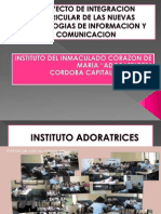 Proyecto de Integracion Curricular de Las Nuevas Tecnologias