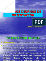 Métodos Diurnos de Orientacion