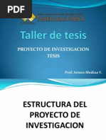Taller de Tesis- Capitulo I