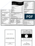 Download The White Spot menu by jmilton SN2218230 doc pdf