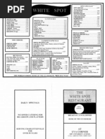 Download The White Spot menu by jmilton SN2218230 doc pdf