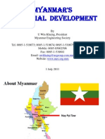Industrial Development in Myanmar 1