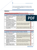 Producto 1: Planeación Del Proyecto de Aprendizaje (Elaborado Por El Docente)