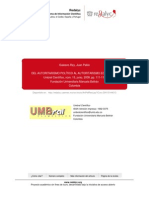 Del Autoritarismo Político Al Autoritarismo Económico