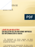 Boletin informativo