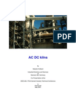 AC DC kilns compared for cement applications