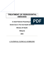 Treatment of Periodontal Abcess