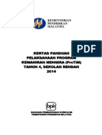 3) Kertas Makluman Untuk Pelaksanaan Program ProTiM