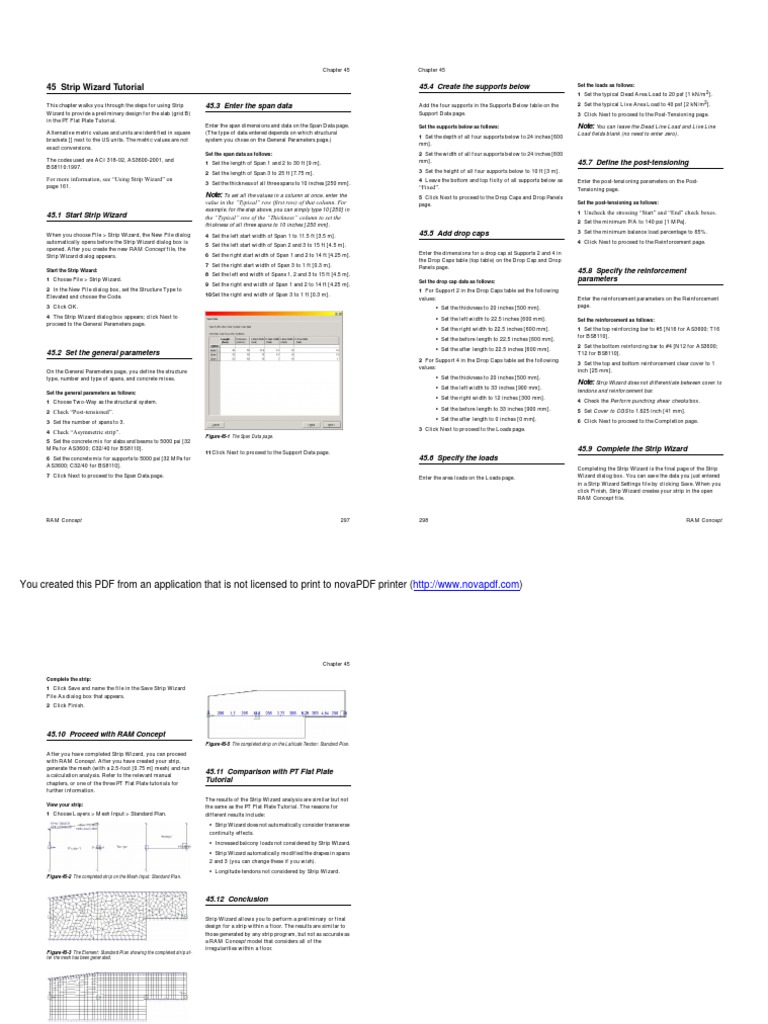 Strip Wizard Tutorial for RAM Concept | PDF | Areas Of Computer Science ...