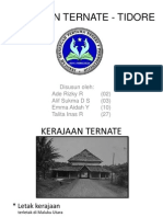 KERAJAAN TERNATE - TIDORE