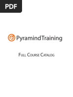 Pyramind Expanded Course Catalog 2013
