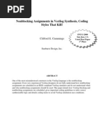 Download Verilog Blocking and Non Blocking by saurav singh SN22183346 doc pdf