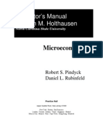 Instructor's Manual Duncan M. Holthausen: Microeconomics