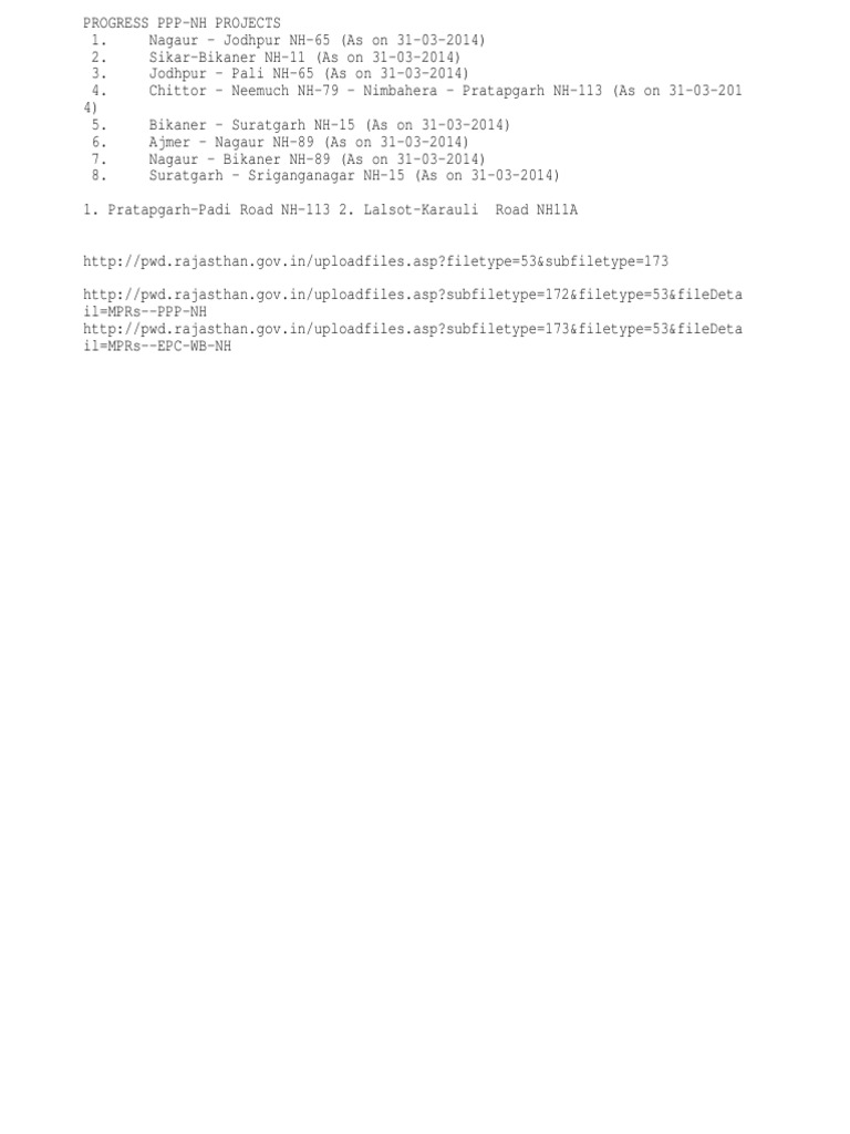 NH Projects | PDF