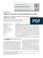 Influence of Straw Type On Feeding Development in Infants