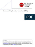Unstructured Supplementary Service Data (USSD)