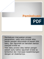 4 Pembekuan