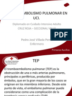 Tromboembolismo Pulmonar en Uci