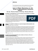 The Influence of Pleat Geometry On The Pressure Drop in Deep-Pleated Cassette Filters