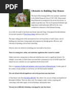 Download Obstacles to Building Tiny Houses by Horatio Green SN221856316 doc pdf