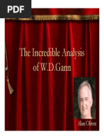 The Incredible Analysis of W D Gann