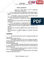 Memory Organization and Cache Performance