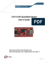 Lpc11U35 Quickstart Board User'S Guide: Get Up-And-Running Quickly and Start Developing Your Applications On Day 1!