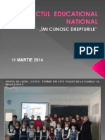 Proiectul Educational National Imi Cunosc Drepturile