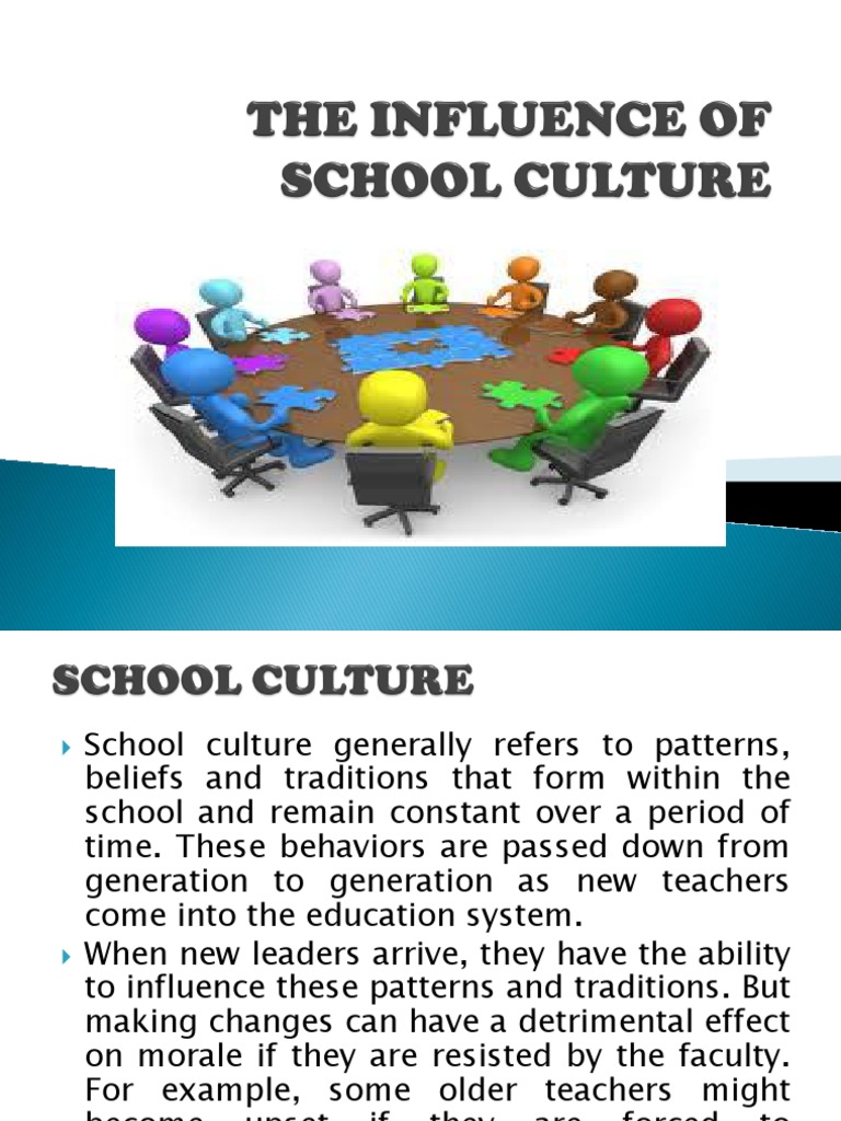 importance of school culture essay