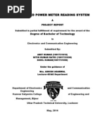 GSM Based Power Meter Reading System