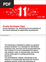 Keynote 11gDatabaseDevelopment