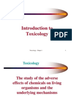 1-St-Introduction To Toxicology