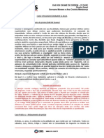 Flagrante preparado e falta de nota de culpa