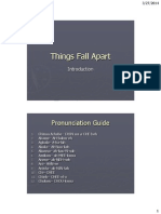 Tfa Intro - Pronunciation Guide Style of The Novel