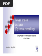 Power System Analyses : Dynamic Modeling