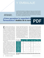 Article Iquestcoacutemo Garantizar La Seguridad Del Envase Farmaceacuteutico Anaacutelisis de La Normativa