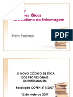 Ética No Cotidiano Da Enfermagem