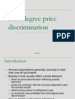 1st Price Discrimination