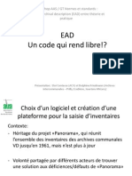 AAS Normes EAD Un Code Qui Rend Libre PDF