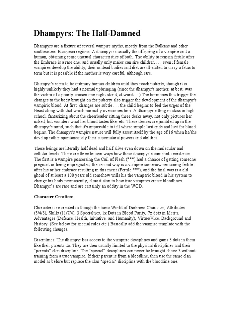 half damned pdf download